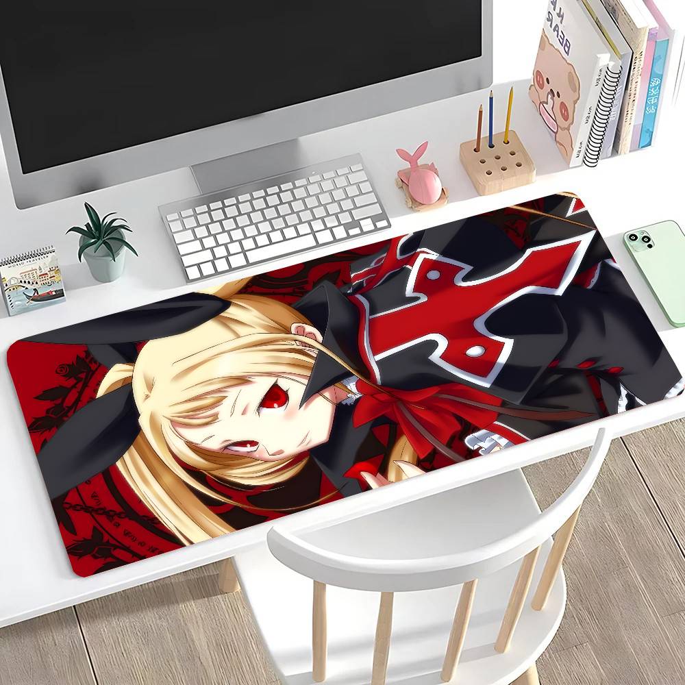 Рэйчел Алукард Файтинг-игра BlazBlue Cross Tag Battle Коврик для мыши Коврик для стола С подкладкой Игровые аксессуары Prime Gaming XX
