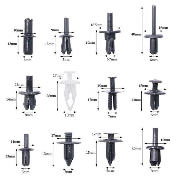 Зажим для заклепок и заклепок для кузова автомобиля, зажим для литья + инструмент для удаления отвертки