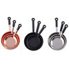 Creative Food Play Scene Model Mini Skillet Pan 3-Piece Set Doll House Accessories