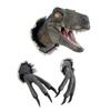 Resin Bursting Prop Dinosaur Sculpture Hanging Decor Claws Wall Art