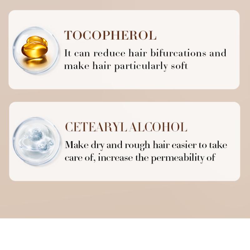 Кокосовая маска для волос SADOER устраняет пушистость и увлажняет кондиционер большой емкости