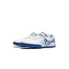 Li Ning Удобные универсальные низкие детские футбольные бутсы Детская обувь Белый Синий YKGU008-11