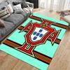 Portuguese Flag Shield Design suitable as a non-slip mat for the living room or bedroom sofa