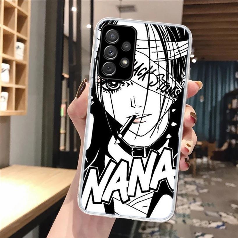 Nana Аниме На На Девушка Мягкий Чехол Для Телефона Для Samsung Galaxy A16 A26 A36 A56 A15 A14 A13 A55 A54 A53 A35 A34 A33 A25 A24 A23 A05S A0