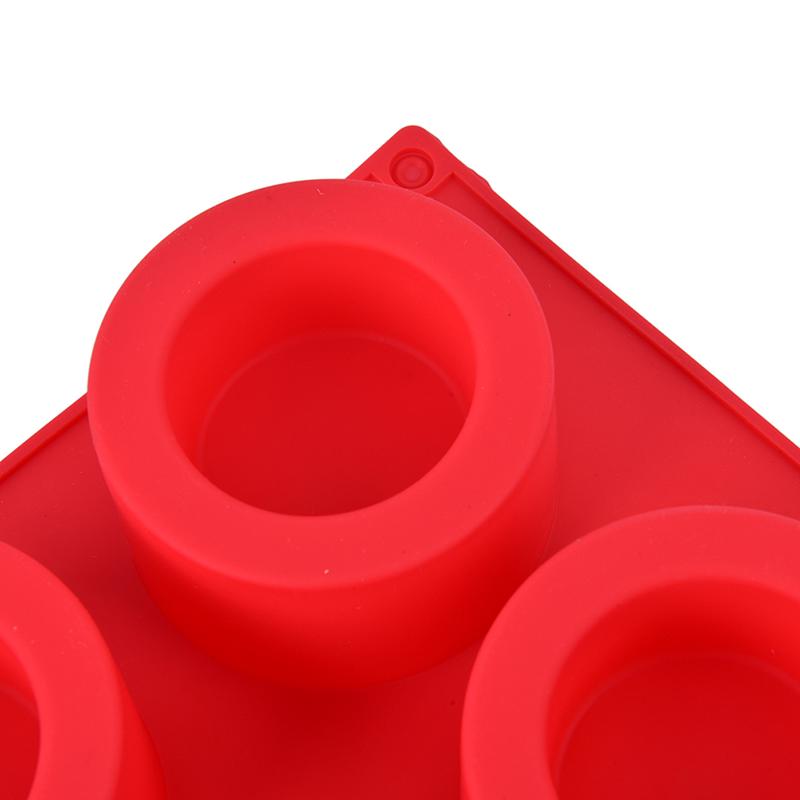 Формы для бетонных горшков с 6 отверстиями, силиконовая форма для домашнего горшка с суккулентами
