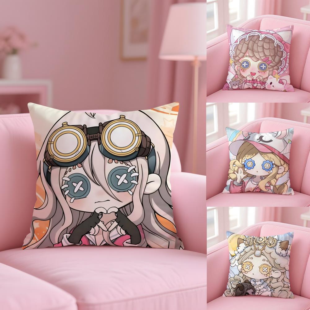 1PC Game IIdentity V Cushion Cover Plush Fabric Soft DoubleSided Printed Sofa Warm Winter Home Gift Pillow Cover