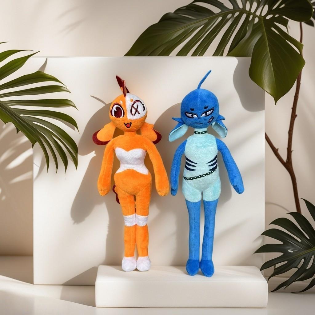 Плюшевая игрушка рыба-клоун с мягким наполнителем из кристального волокна для детей и коллекционеров