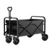 Portable Household Camping Oxford Cloth Cart Foldable 150L Large Capacity Shopping Cart