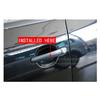 For VW Passat B5 B5.5 Chrome Handle Covers Trim Set for Volkswagen MK5 Sedan Wagon Car Accessories Sticker Car Styling 1996-2005