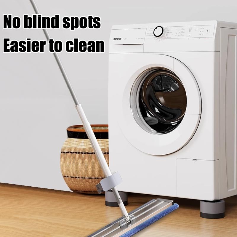 4 шт. антивибрационные накладки для стиральной машины подъемные резиновые ножки противоскользящие бесшумные мебельные выравниватели универсальные амортизаторы фиксированное основание