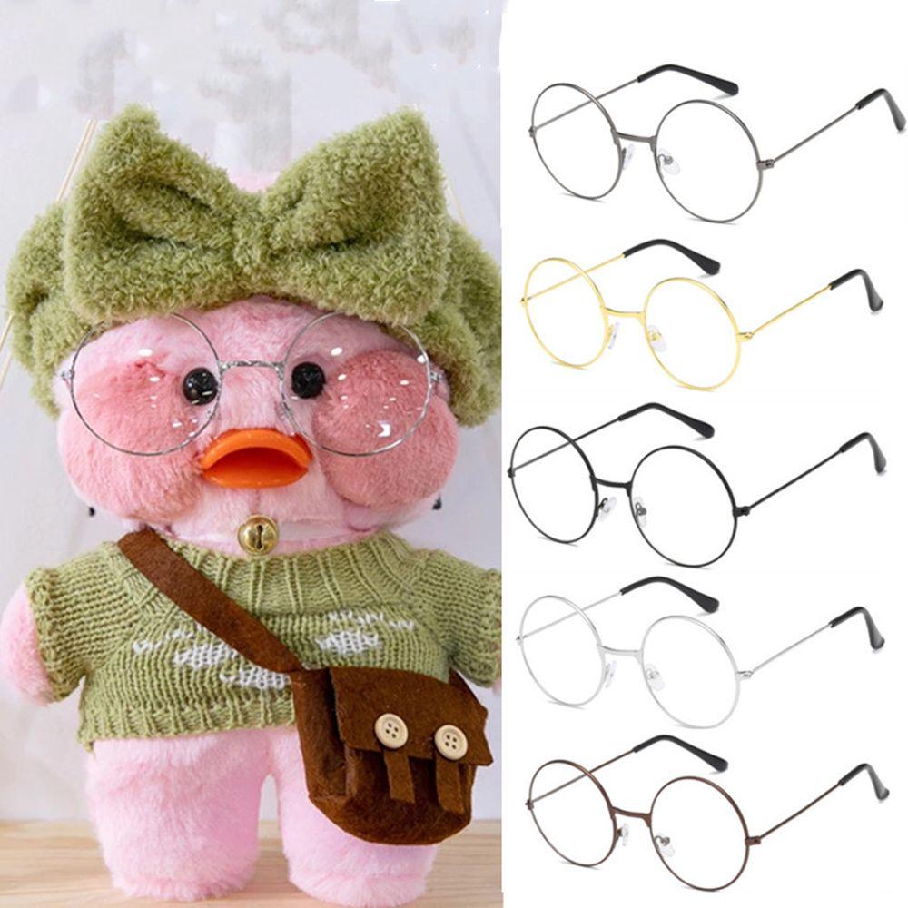 Frame Plush Duck Toy Accessories Glasses For Mimi Duck Round Glasses Duck Doll Glasses Eyeglasses