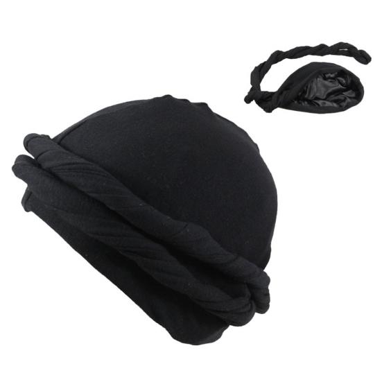 Мужская повязка на голову Durag, отличная эластичность, защита от солнца, дышащая однотонная ветрозащитная влагоотводящая мужская кепка с защитой от катышков для езды на велосипеде