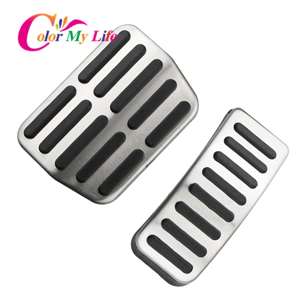 Накладка на педаль автомобиля Color My Life AT MT для Volkswagen VW Polo 6N 6N2 9N 9N3 6R хэтчбек седан 1996 года - Авто