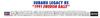 Hasegawa Subaru Legacy RS 1991 Swedish Rally Plastic Model Kit 20432 1/24