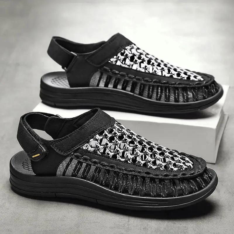 Сверхлегкие мужские сандалии на платформе, новый дизайн 2025, дешевая ликвидация, ЭВА, для повседневной носки, летняя распродажа, ПВХ, для взрослых, купить мужскую обувь