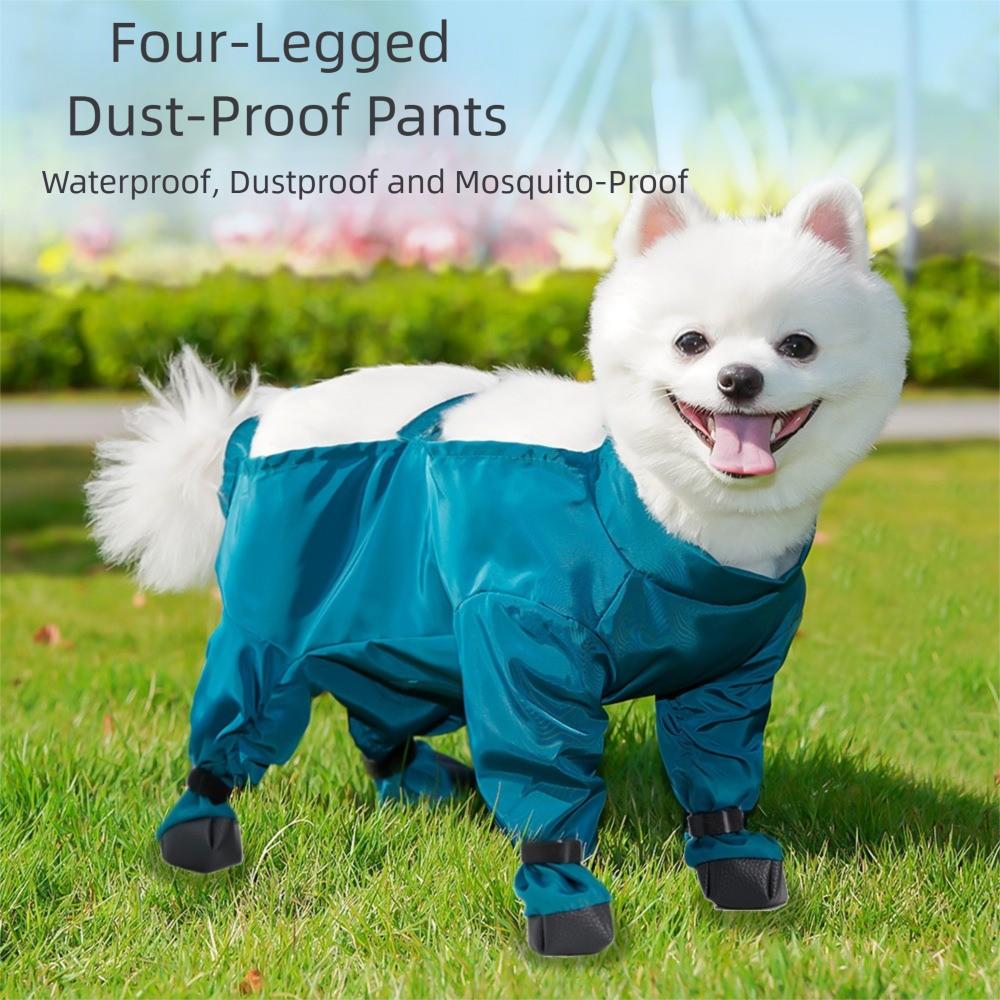 Breathable Puppy Paw Boots Anti-Slip Dog Paw Protectors Pet Leggings Suit for Small Medium Dogs