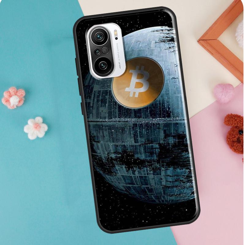 Чехол с биткойнами для POCO M3 M4 F1 F2 F3 X4 GT X3 Pro, чехол для Xiaomi 11T 10T 12 Pro 12X Mi 11 Lite