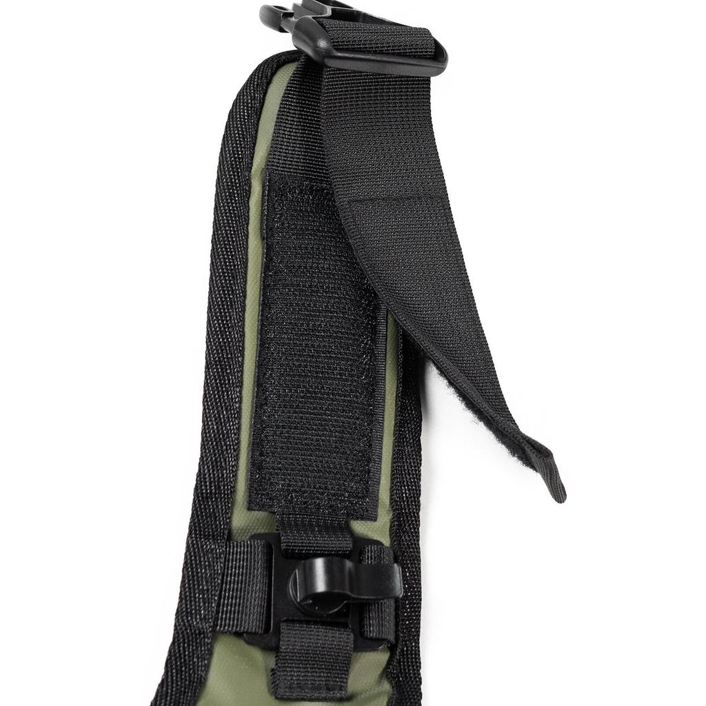 CS Tactical Chest Pack – Outdoor Running Hydration Vest with Water Bottle Holder, Lightweight Crossbody Sling Bag for Hiking, Cycling, Camping less
