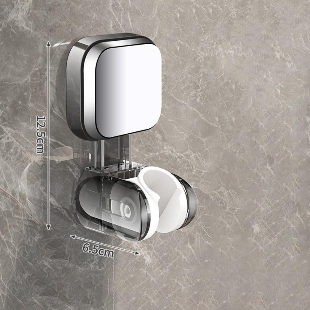 Держатель для душевой лейки на присоске, регулируемый распылитель, фиксированное основание, аксессуары для ванной комнаты