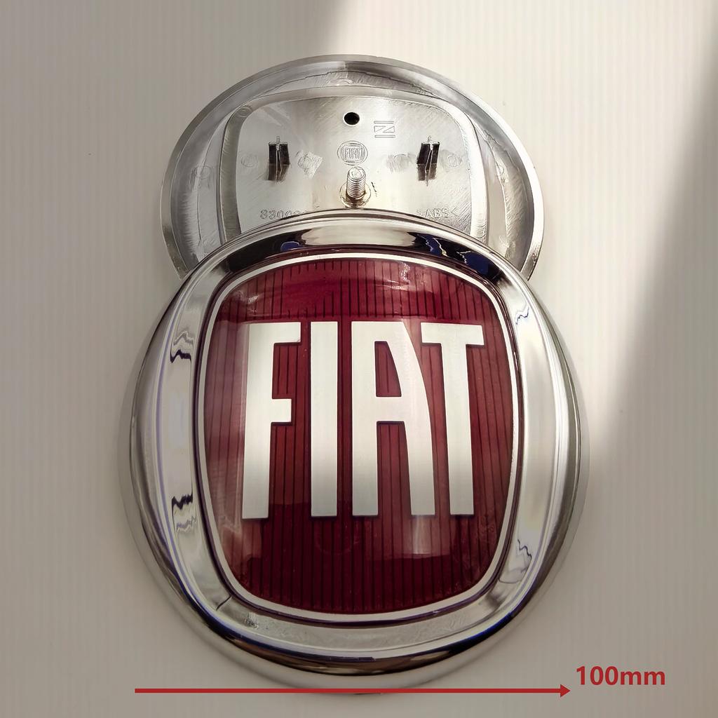 1 шт. 95 мм 100 мм 9,5 см 10 см логотип Fiat Передний Задний Значок Эмблема для 500 Panda Punto Grande Punto Doblo Ducato Bravo Tipo 595 600
