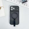 Matte Magnetic For  Case For For Iphone 17 16 1 14 13 12 11 Pro Max 14 1 16 Plus Air Shockproof Stand Cover with Lanyard