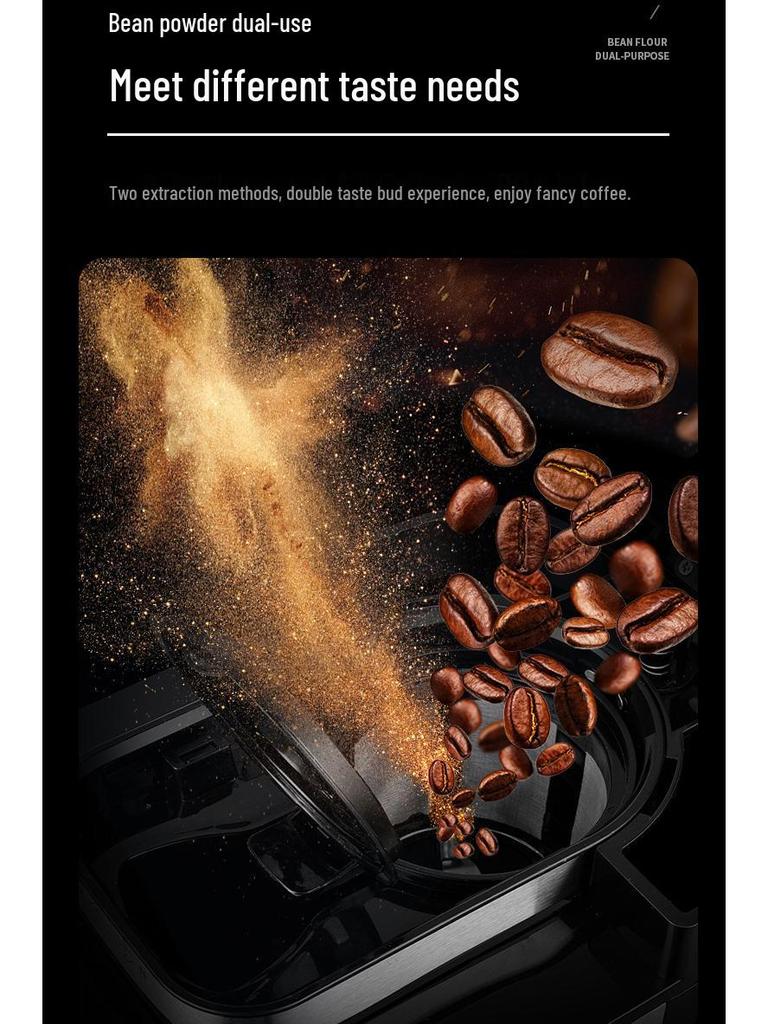 Автоматическая кофеварка для трансграничной торговли: Свежемолотый, Компактный, Универсальный Кофейник для Капельного Кофе для Дома и Офиса