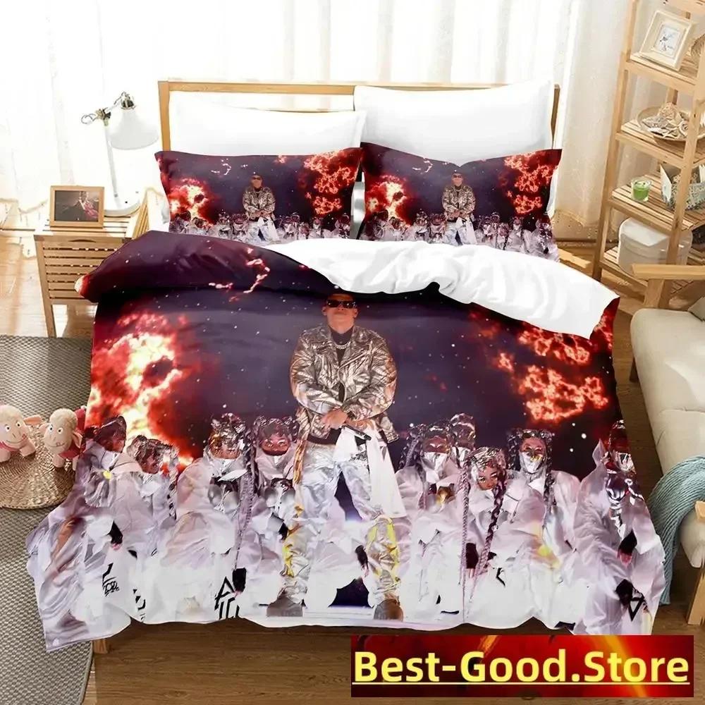 Постельное белье Daddy Yankee Односпальное Twin Печатный комплект постельного белья с наволочкой пододеяльником Мягкое Односпальное Двуспальное Queen Super King