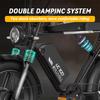 New K10 electric bicycle 2000W dual motor 52V 43Ah dual battery 20 * 4.0-inch fat tire electric bicycle hydraulic brake, cruise mode