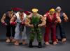 Street Fighter CHUN LI RYU Ken Guile Akuma Articulated PVC Action Figure Collectible Model Toys
