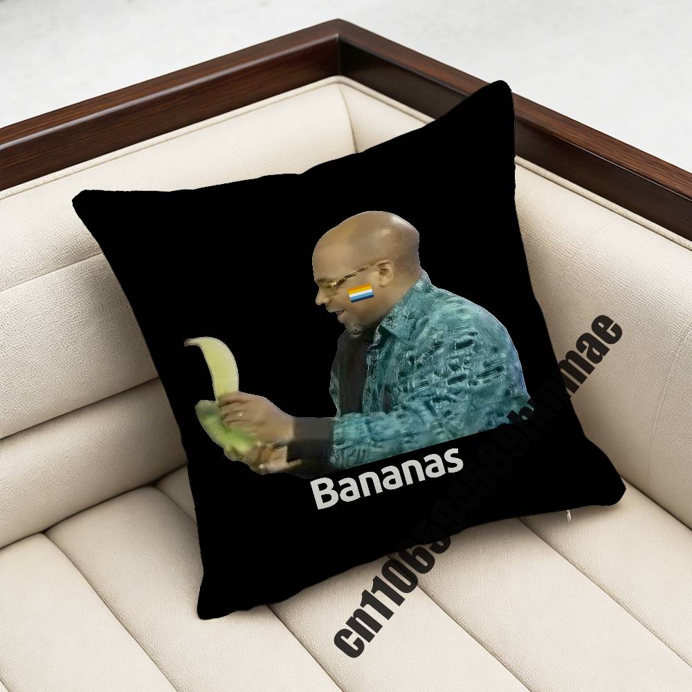 For xcm xcm Square Car Pillowcase Why Are You Gae Meme Uganda USA America Throw Pillow Case Sham Pad Cushion LGBT Cover