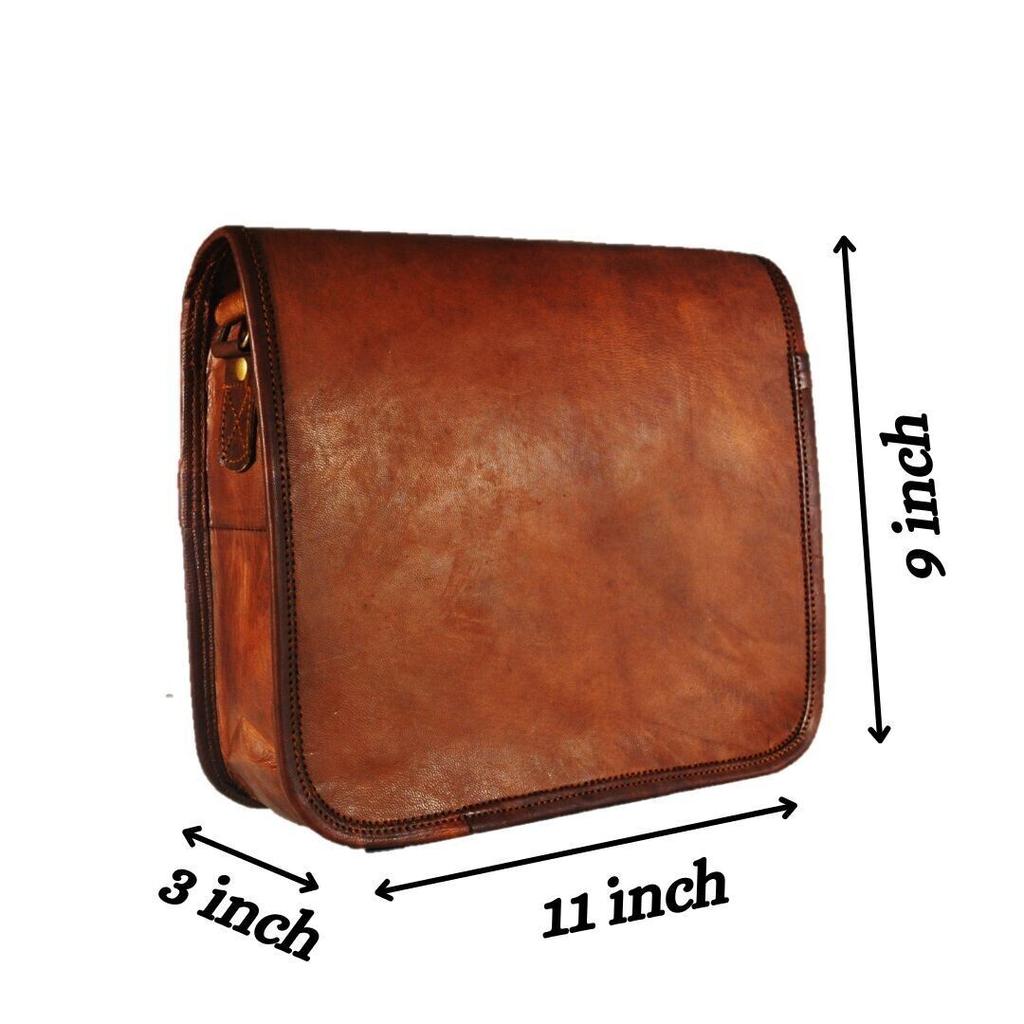 Прочная сумка-мессенджер через плечо из козьей кожи для I-pad Сумка из натуральной козьей кожи