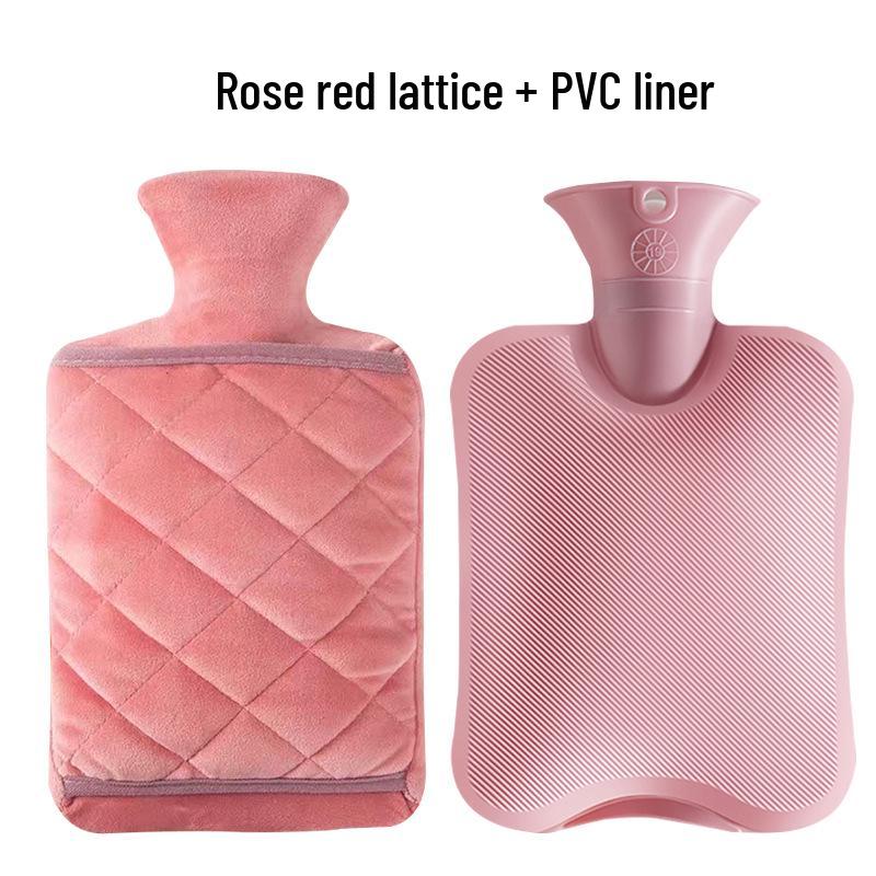 Утолченная вельветовая грелка с карманами для рук для тепла и противоожоговой тепловой терапии.