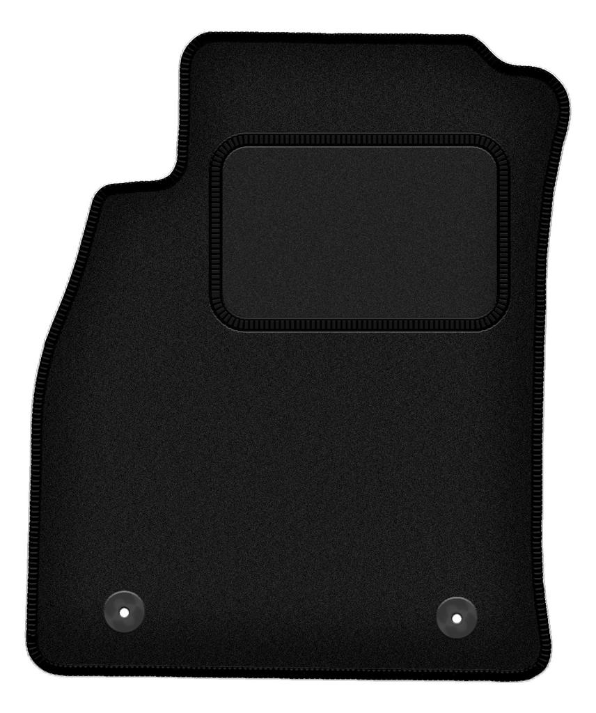 Velour Driver Floor Mat For Saab 9-5 Ii Ng Sedan, Kombi, Liftback, Hatchback (2010-2012)