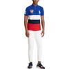 Polo Ralph Lauren Рубашка поло мужская с логотипом Big Pony в стиле колор-блок и номером, синяя 710800514-001