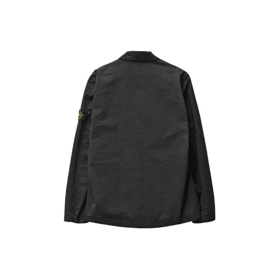 STONE ISLAND Compass Logo Shirt Jacket 'Black' Men's 781510210-V0029