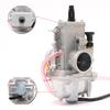 Motorcycle TM Flat Slide Carburetor For Mikuni  TM28 TM30 TM32 TM34 TM38mm For Kawasaki KX125 KX150 CR250