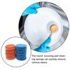 16Pcs Round Electric Cleaning Brush Scrubbing Pads Non Scratch Heavy Duty Scouring Sponge for Kitchen Bathroom Floor Car Wash