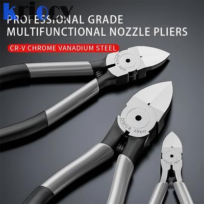 Диагональные плоскогубцы Электрические ножницы Острые Пазлы Сборка модели Промышленные плоскогубцы Инструменты для резки проволоки Кусачки Ножницы Домашние инструменты