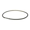 [Phiten] RAKUWA Magnetic Titanium Necklace Metal Top Black/Gold 50cm | Magnetic Necklace Men's/Women's | Class II Medical Device | For Neck