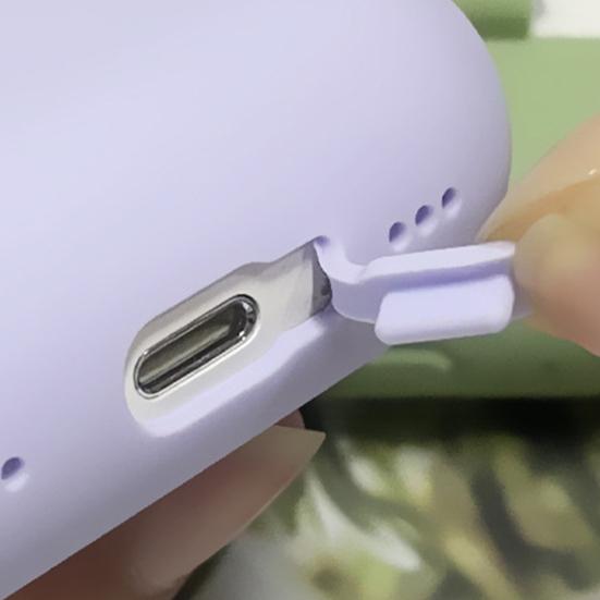 Защитный чехол для наушников, простая установка, пыленепроницаемый, с обратным зарядным отверстием, Bluetooth-совместимый чехол для наушников для Airpods Pro2