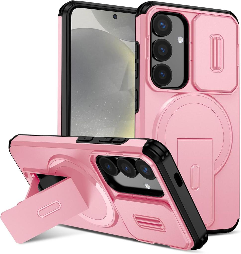 Phone Case For Samsung Galaxy S26+ Plus with Camera Cover, Magsafe, Heavy Duty Magnetic Case