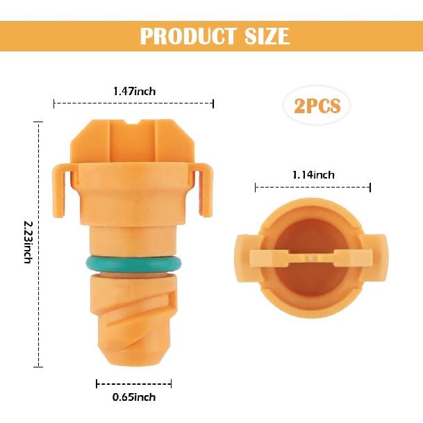 2PCS Oil Drain Plug Compatible with Ford 2021 Bronco,2015-2021 Edge,2018 Expedition,OEM#0978261,097826CD,BC3Z6730B Perfect Replacement for Your