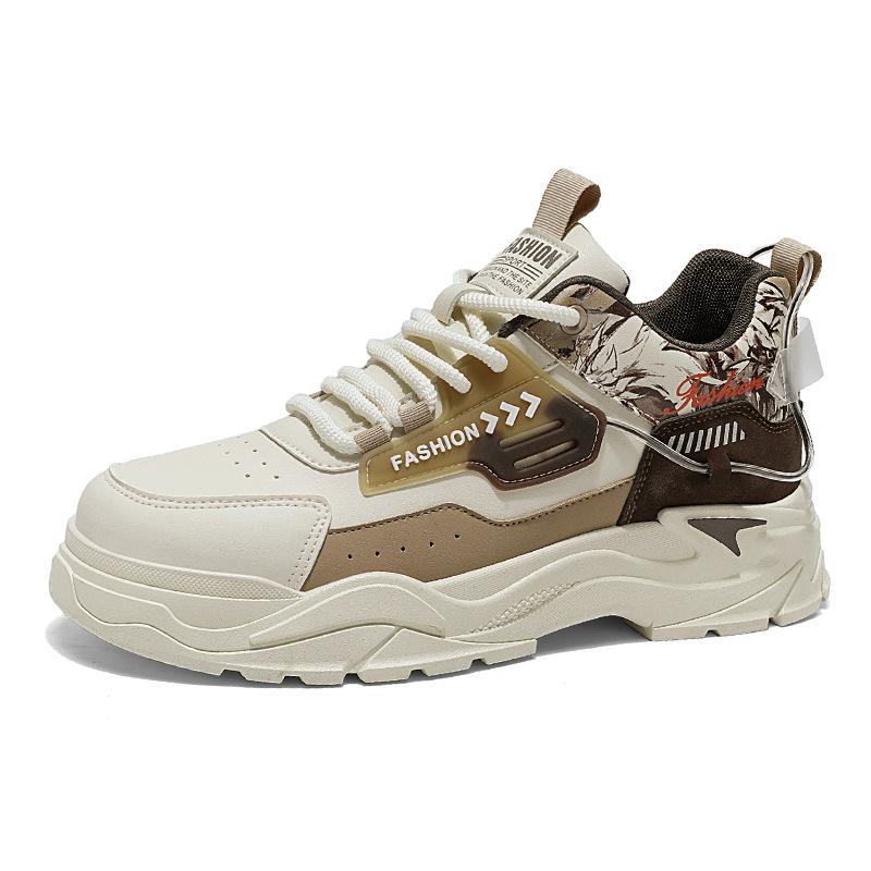 Мужская обувь четыре сезона новая повседневная обувь модная мужская спортивная обувь на шнуровке корейская версия персонализированная студенческая трендовая обувь