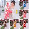 Cartoon Monkey Doll With Sound And Window Curtain Design
