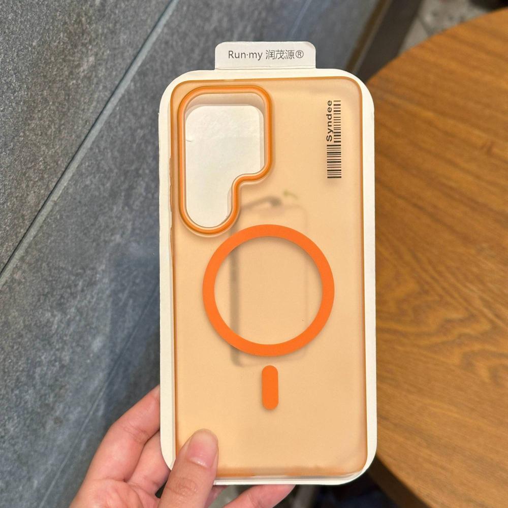 Для Samsung Galaxy S26 Ultra S26 Plus Чехол Матовый Простой Жесткий ПК Магнитный Нескользящий Защитный Чехол для Телефона Для Galaxy S26 Чехол Бампер