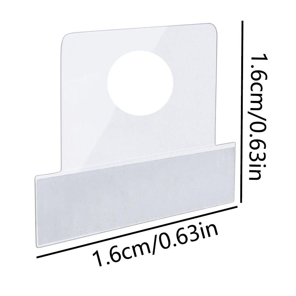 300Pcs Self-Adhesive Ring Binder Stickers Round Hole Plastic Hole Hook  Office School Supplies