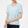 Nike Dri-FIT Training Sports Quick-Dry Short Sleeve T-Shirt Women Tops Blue CJ9445-474