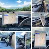 Автомобильный держатель для планшета Xnyocn, подставка для iPad Air 1 2 Mini 2 3 4 Pro 9,7 10,5, универсальное крепление на лобовое стекло автомобиля для планшета Samsung Tab 7–11 дюймов