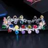 CMM 6 Colors Options Unique Multicolor Zircon Party Woman Tennis Bracelet Jewelry Gift