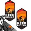 Road Cycling Stickers Cycling Top Tube Decals Bikers Frame Stickers For Car Laptop Water Bottle Waterproof Phone Case Decal